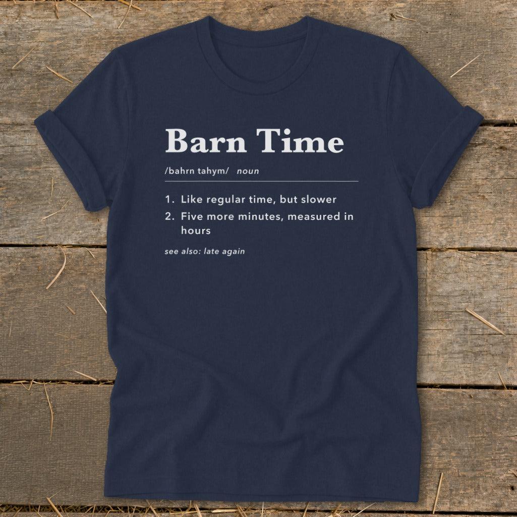 Barn Time Definition Softstyle Tee