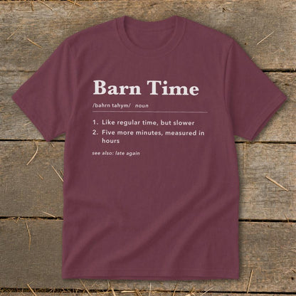Barn Time Definition Youth Tee
