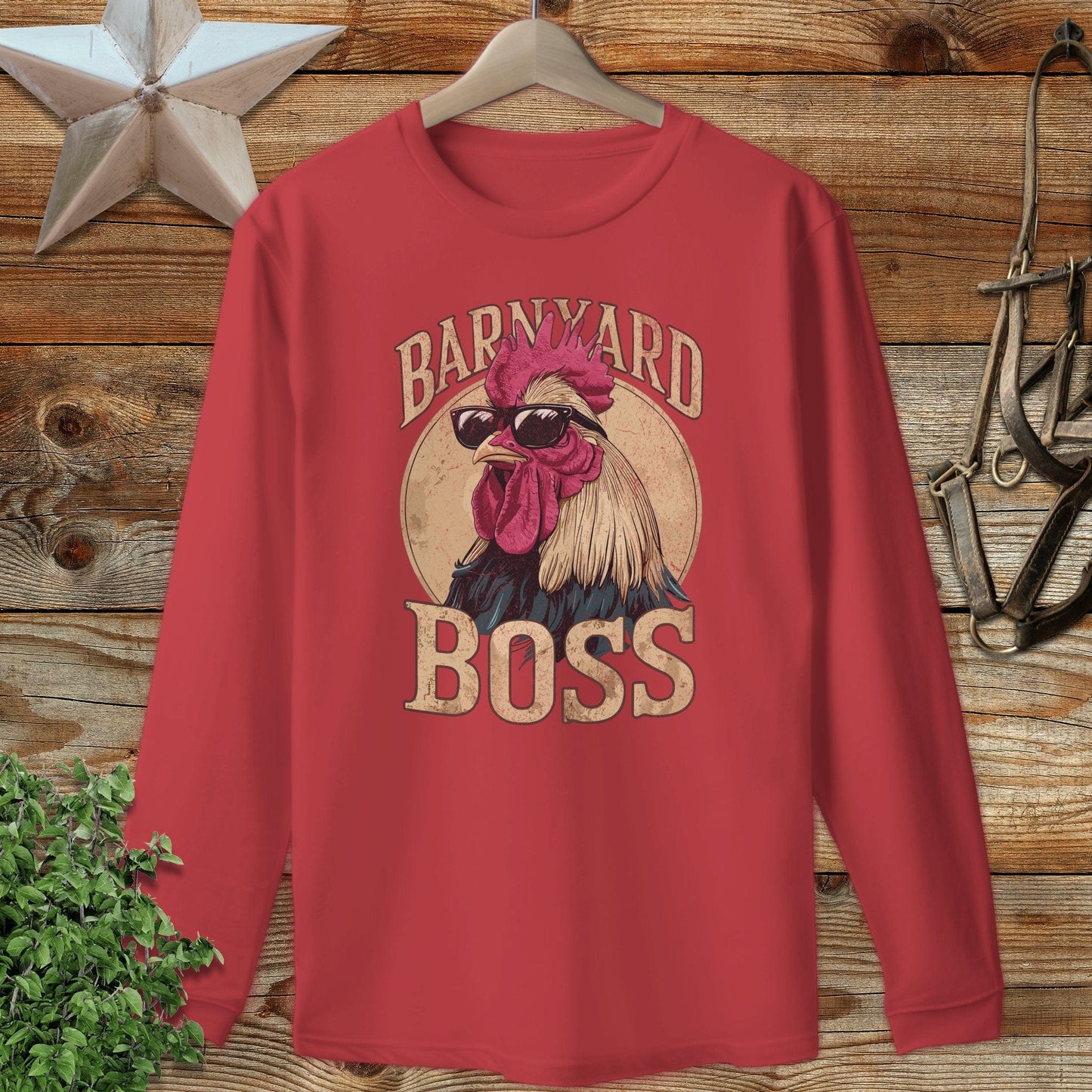 Barnyard Boss Long Sleeve Tee