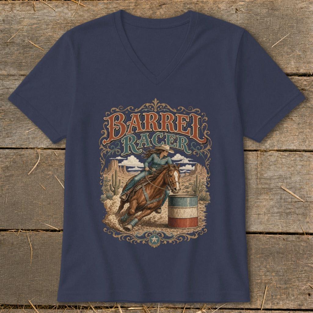 Barrel Racer V-neck