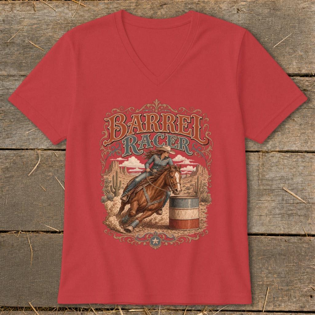 Barrel Racer V-neck