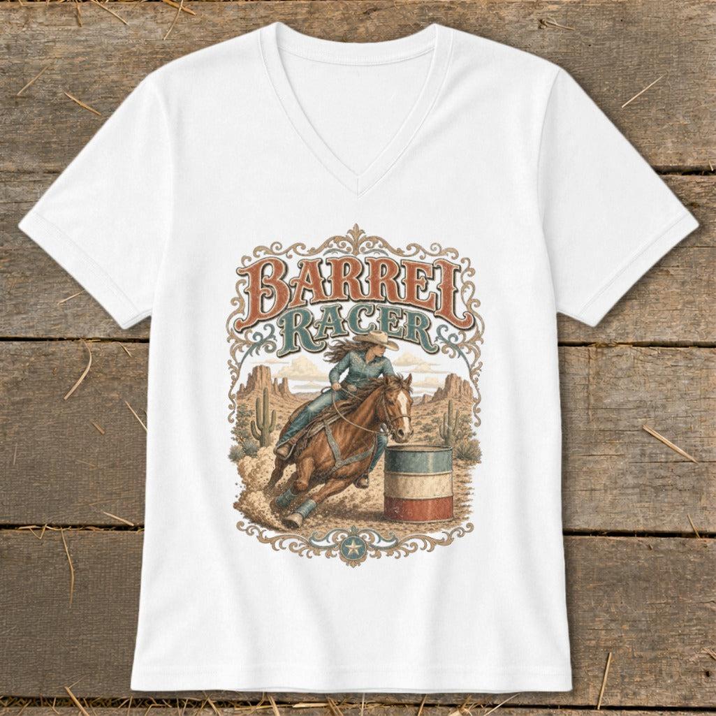 Barrel Racer V-neck