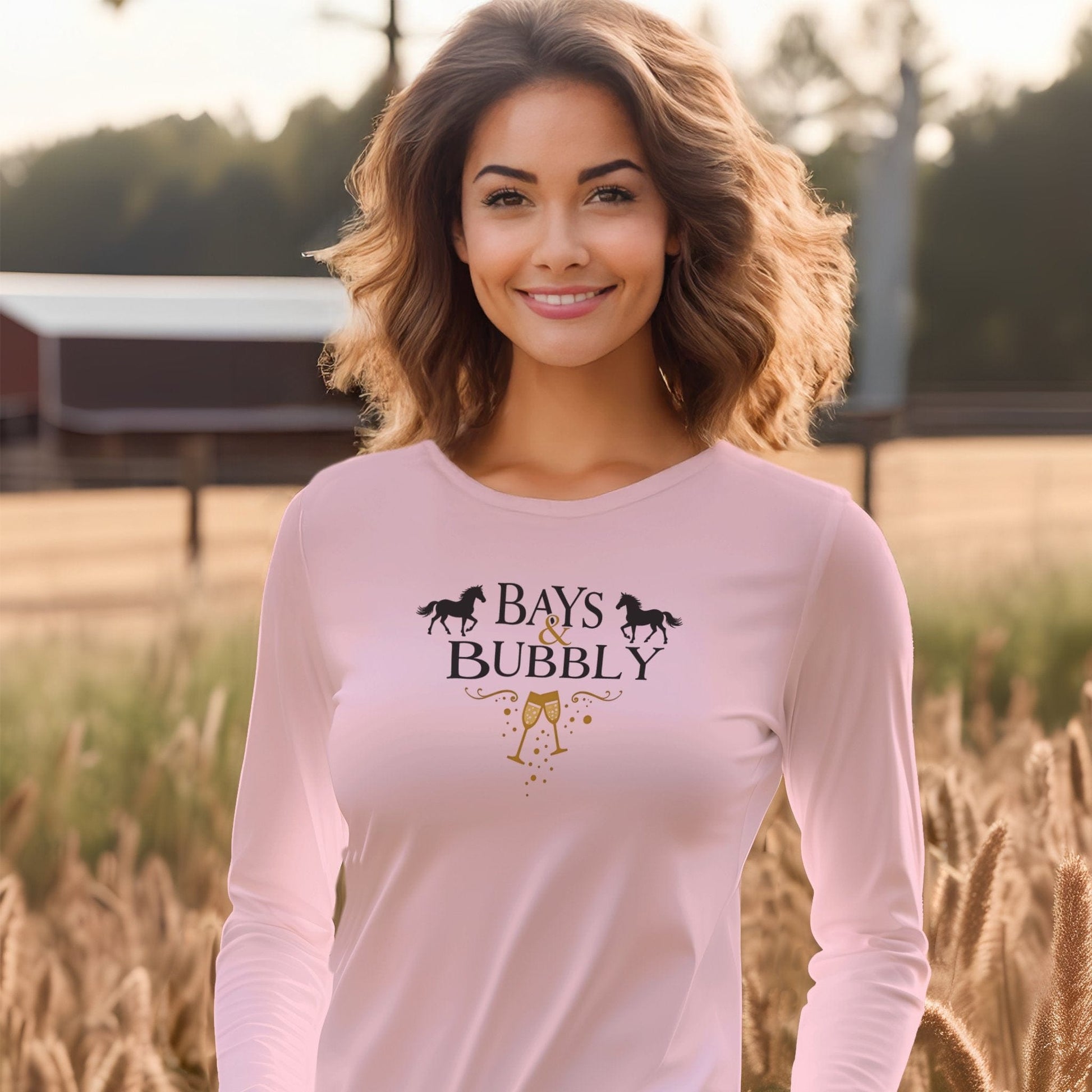 Bays & Bubbly Long Sleeve Tee
