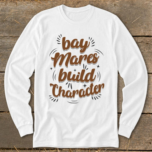 Bays Build Character Long Sleeve Tee - White