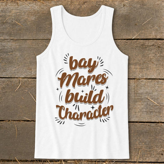 Bays Build Character Tank Top - White