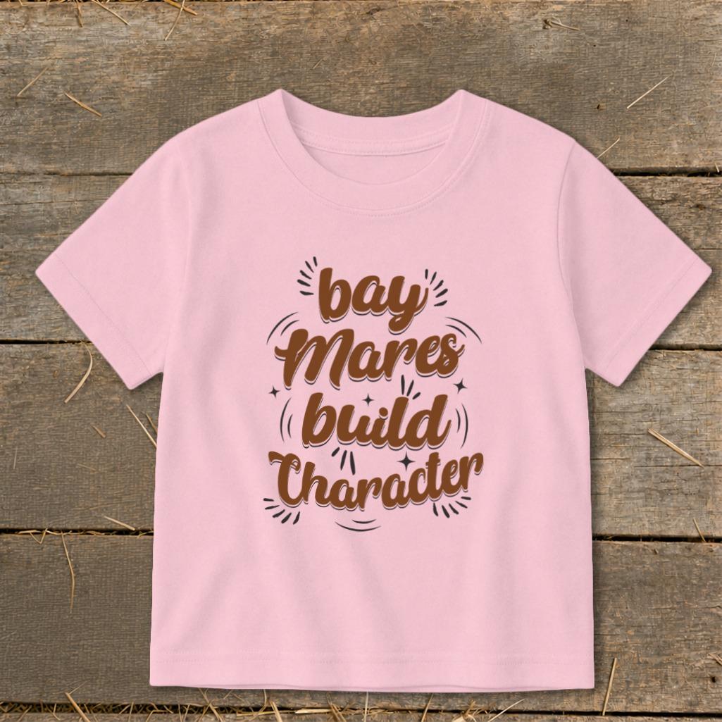 Bays Build Character Toddler Tee