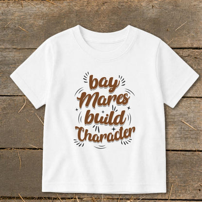 Bays Build Character Toddler Tee