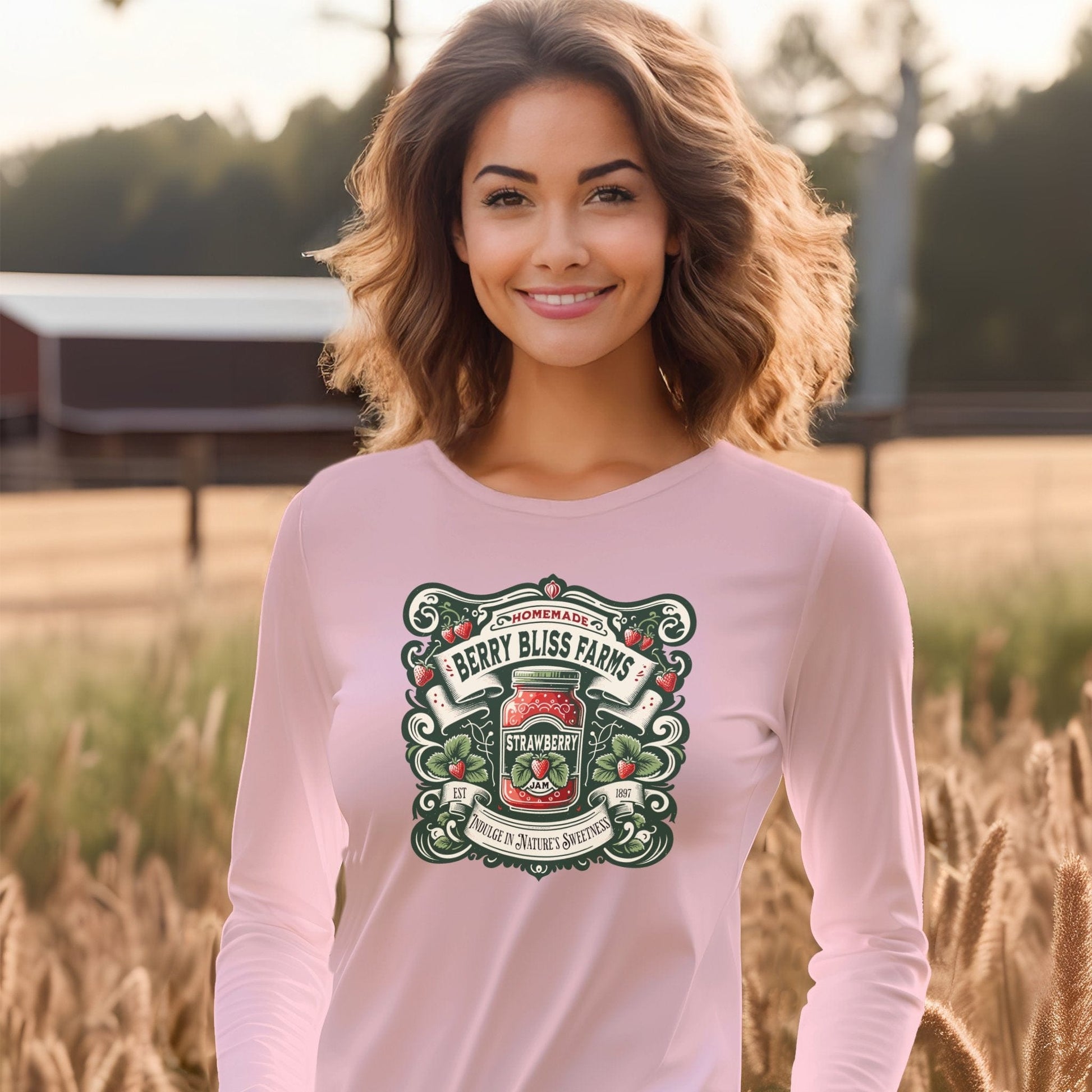 Berry Bliss Farms Long Sleeve Tee
