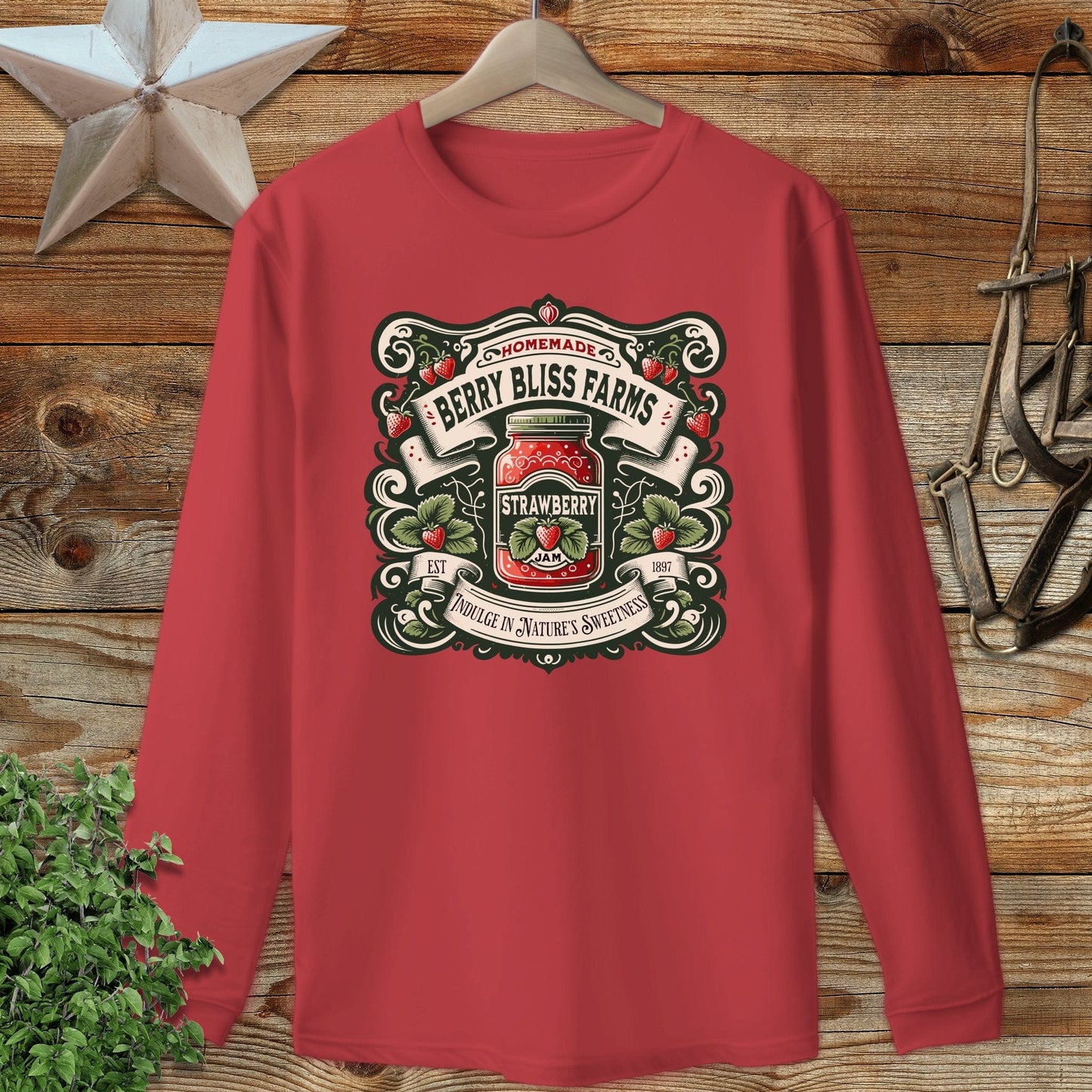 Berry Bliss Farms Long Sleeve Tee