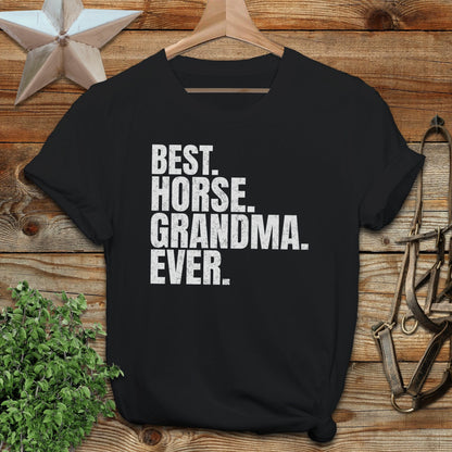 Best Horse Grandma Ever Softstyle Tee