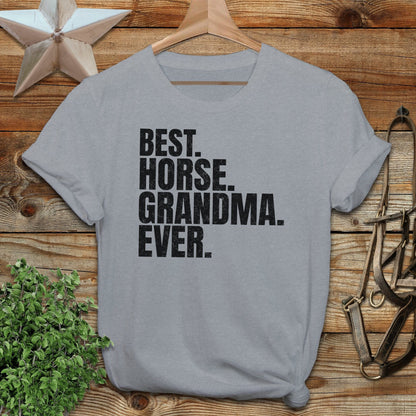 Best Horse Grandma Ever Softstyle Tee