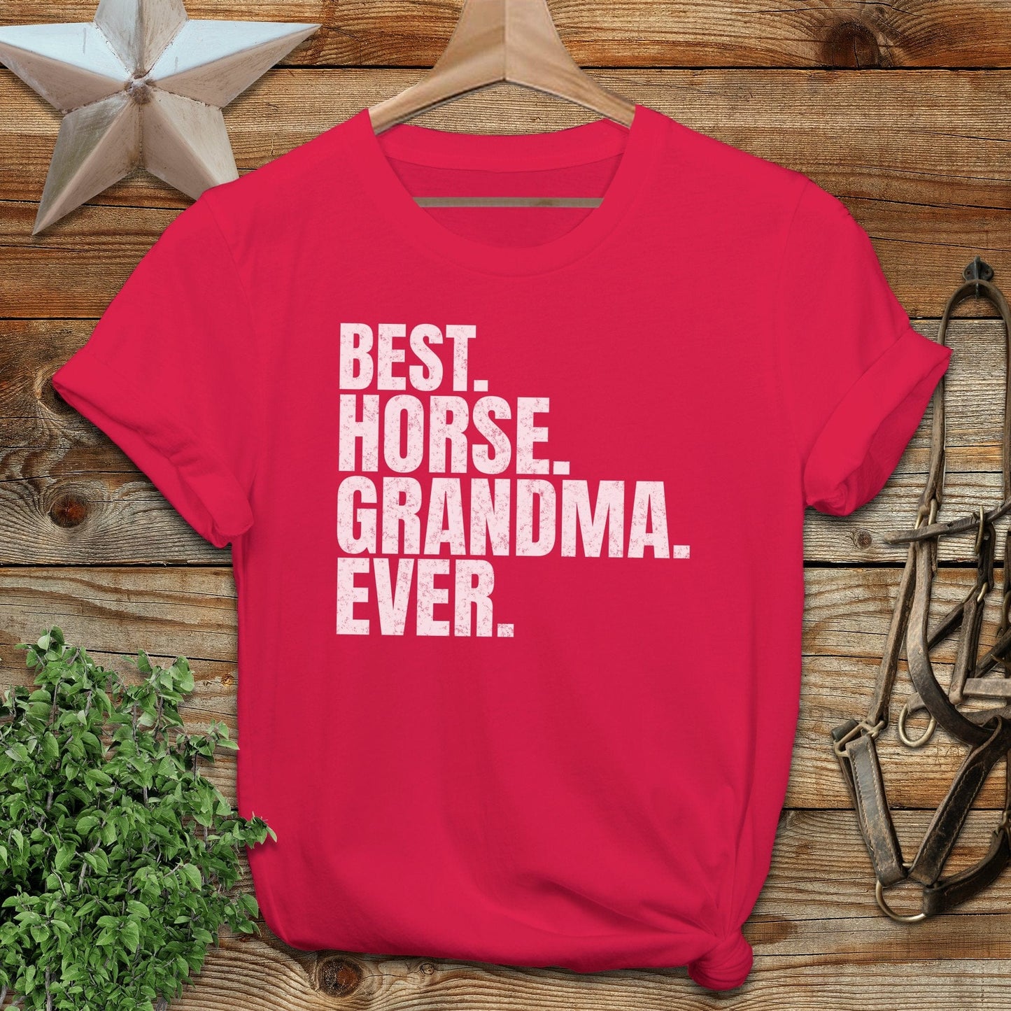 Best Horse Grandma Ever Softstyle Tee