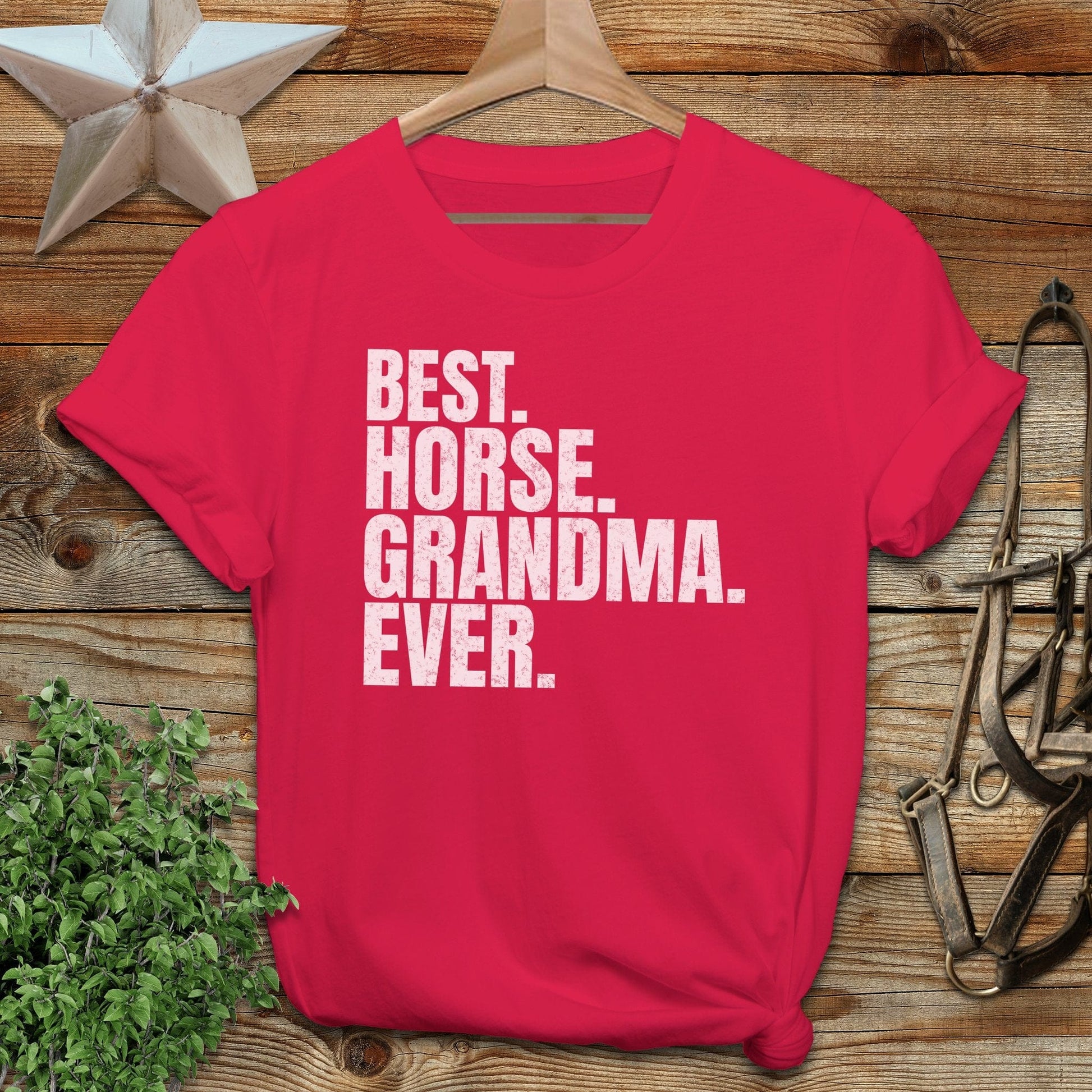 Best Horse Grandma Ever Softstyle Tee