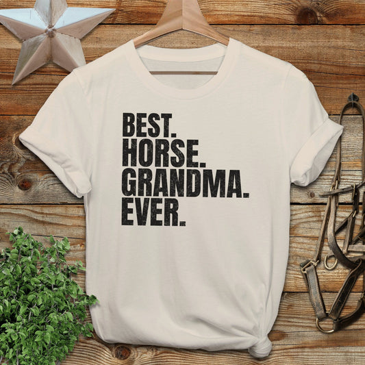 Best Horse Grandma Ever Softstyle Tee