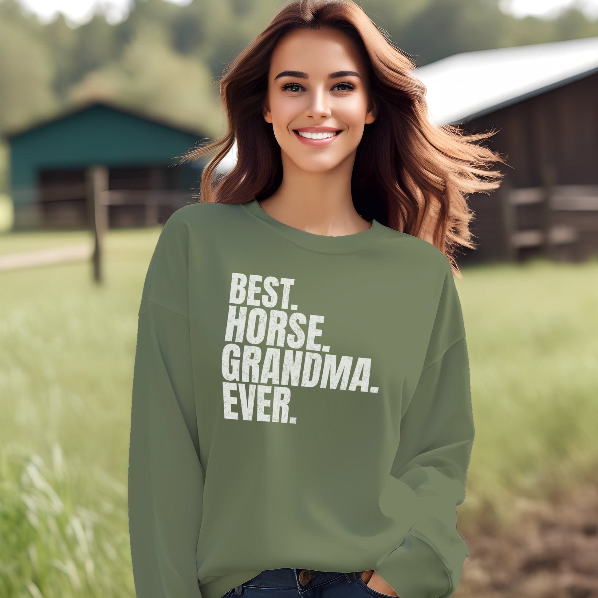 Best Horse Grandma Ever Sweatshirt