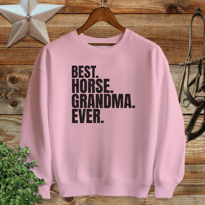 Best Horse Grandma Ever Sweatshirt