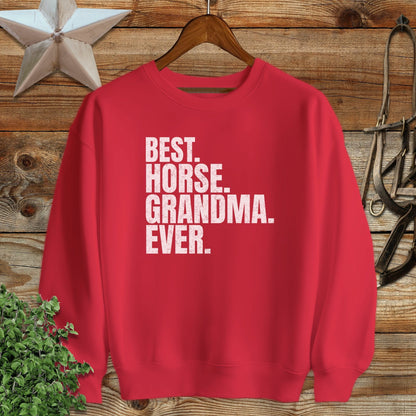 Best Horse Grandma Ever Sweatshirt