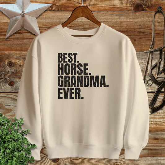 Best Horse Grandma Ever Sweatshirt