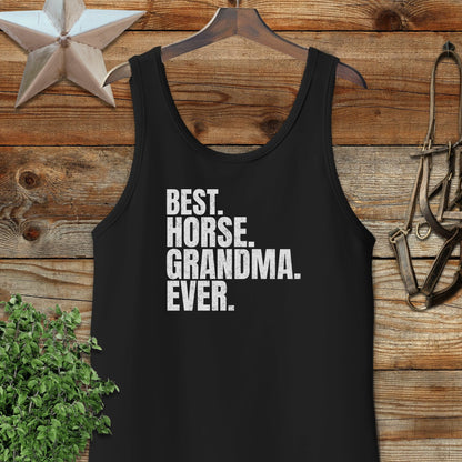 Best Horse Grandma Ever Tank Top