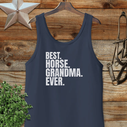 Best Horse Grandma Ever Tank Top