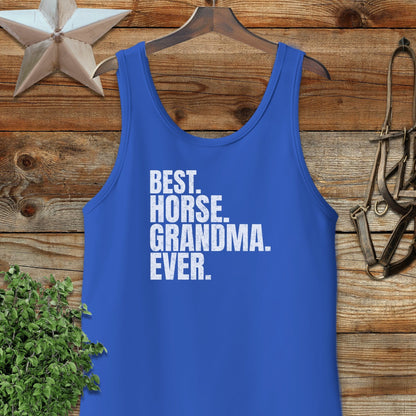 Best Horse Grandma Ever Tank Top