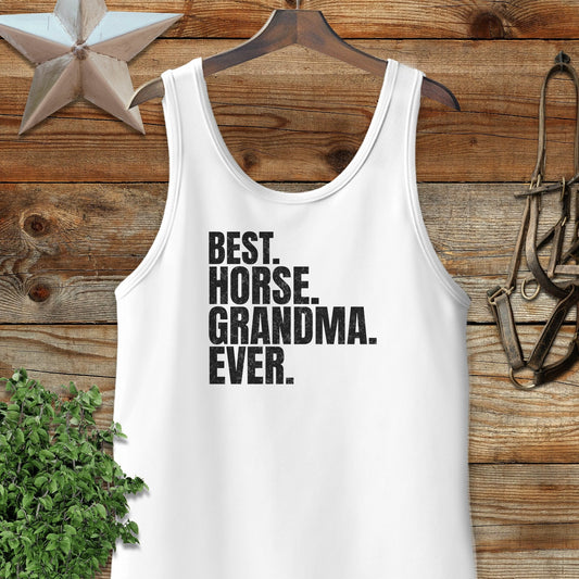 Best Horse Grandma Ever Tank Top