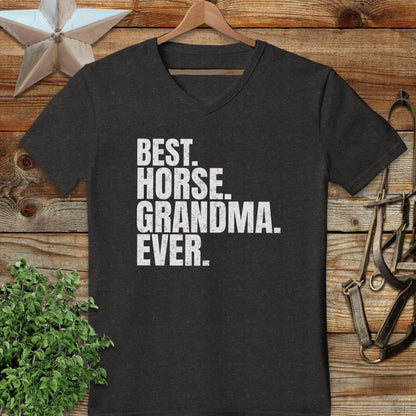Best Horse Grandma Ever V-neck