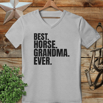 Best Horse Grandma Ever V-neck