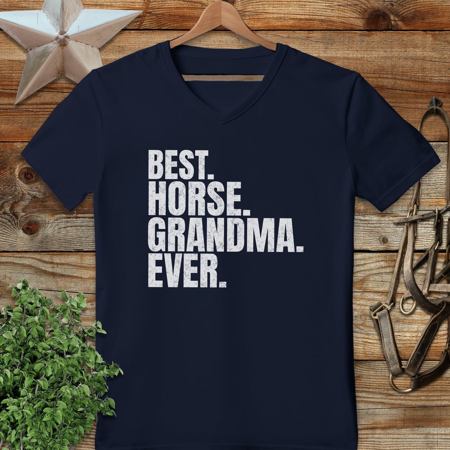Best Horse Grandma Ever V-neck