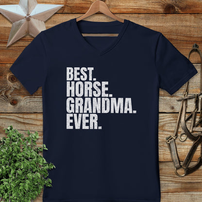 Best Horse Grandma Ever V-neck