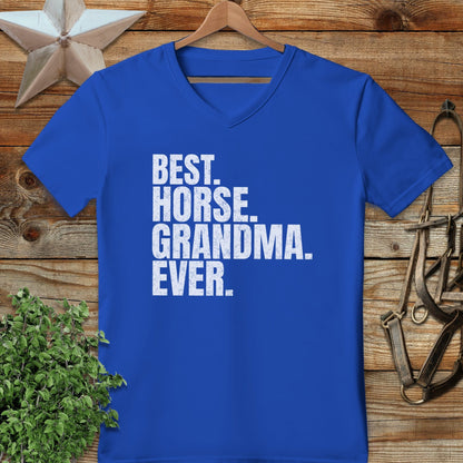 Best Horse Grandma Ever V-neck