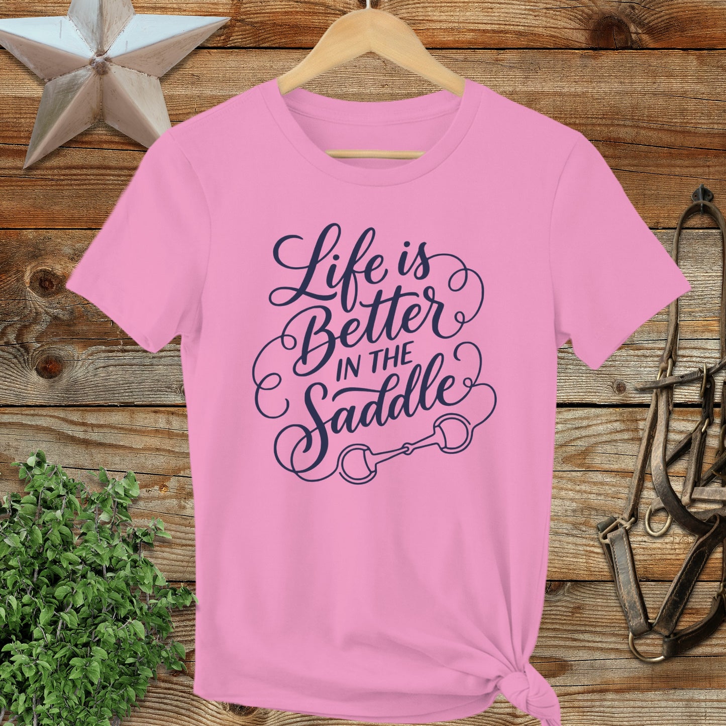 Better in the Saddle Ladies Tee