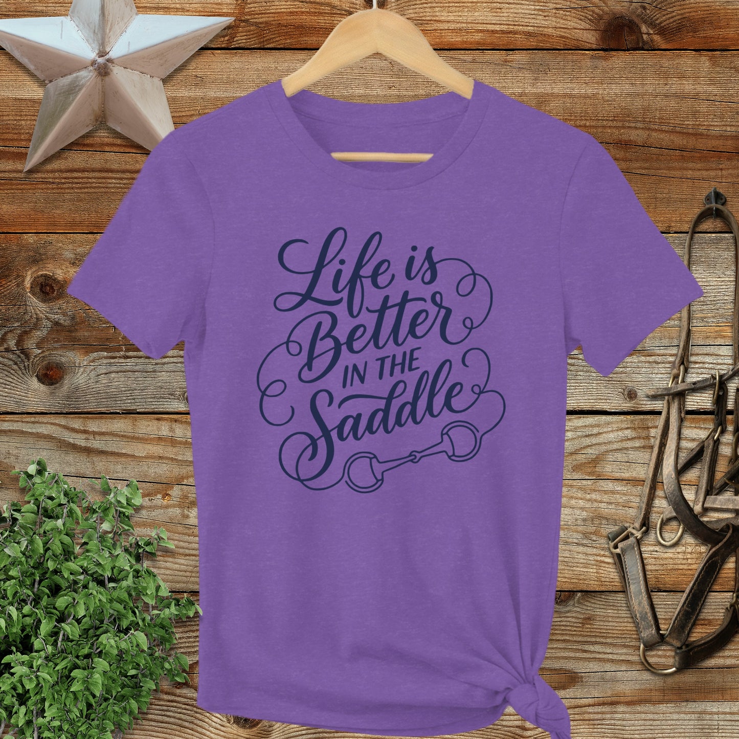 Better in the Saddle Ladies Tee