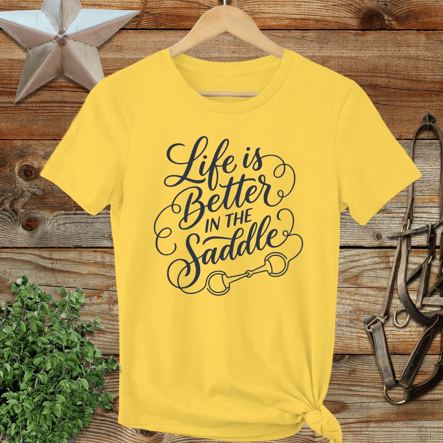 Better in the Saddle Ladies Tee
