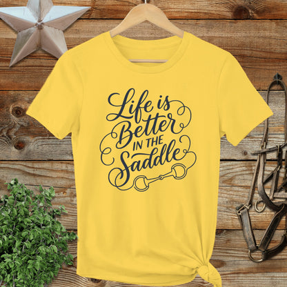 Better in the Saddle Ladies Tee