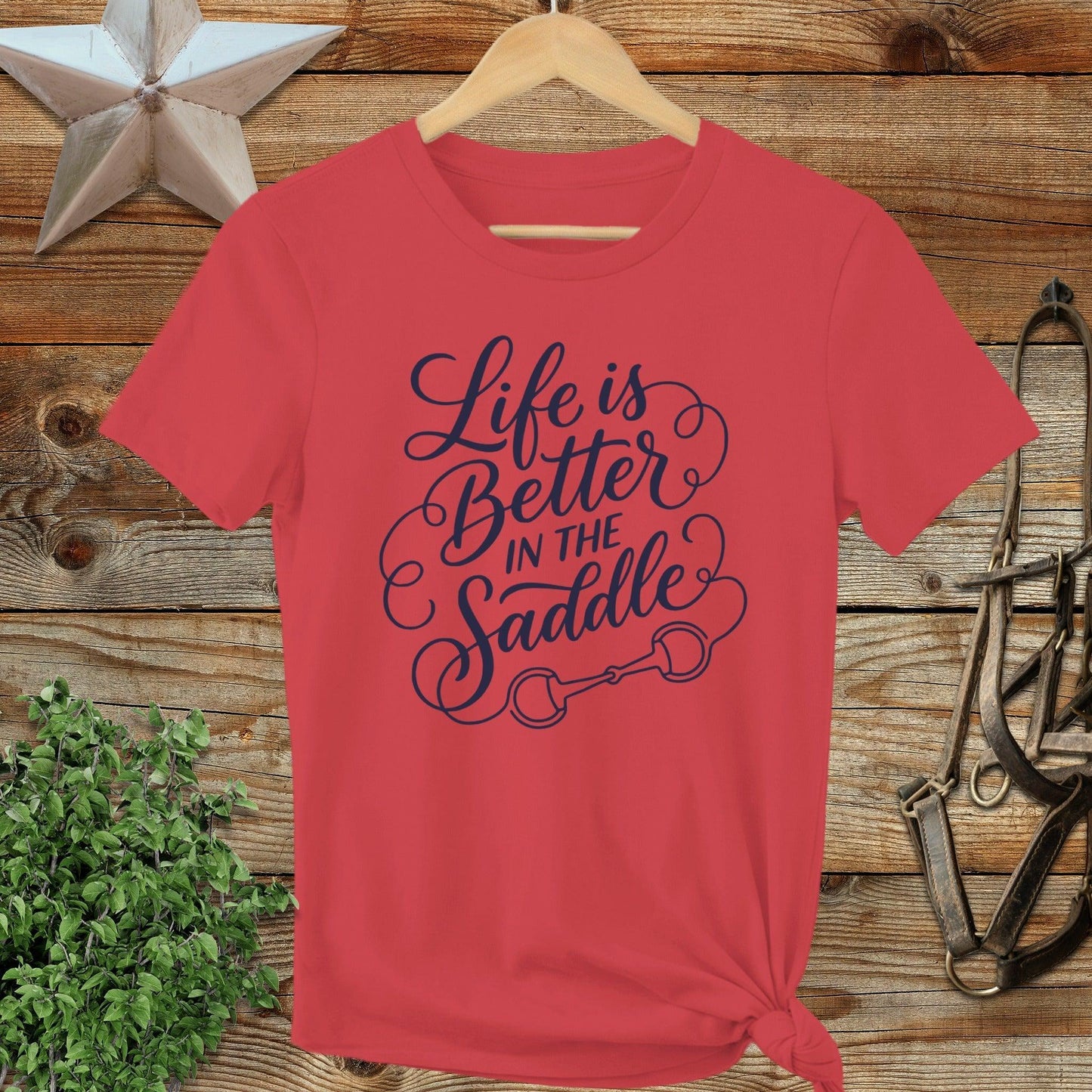 Better in the Saddle Ladies Tee