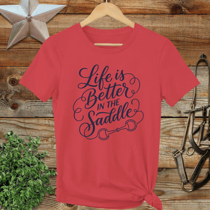 Better in the Saddle Ladies Tee