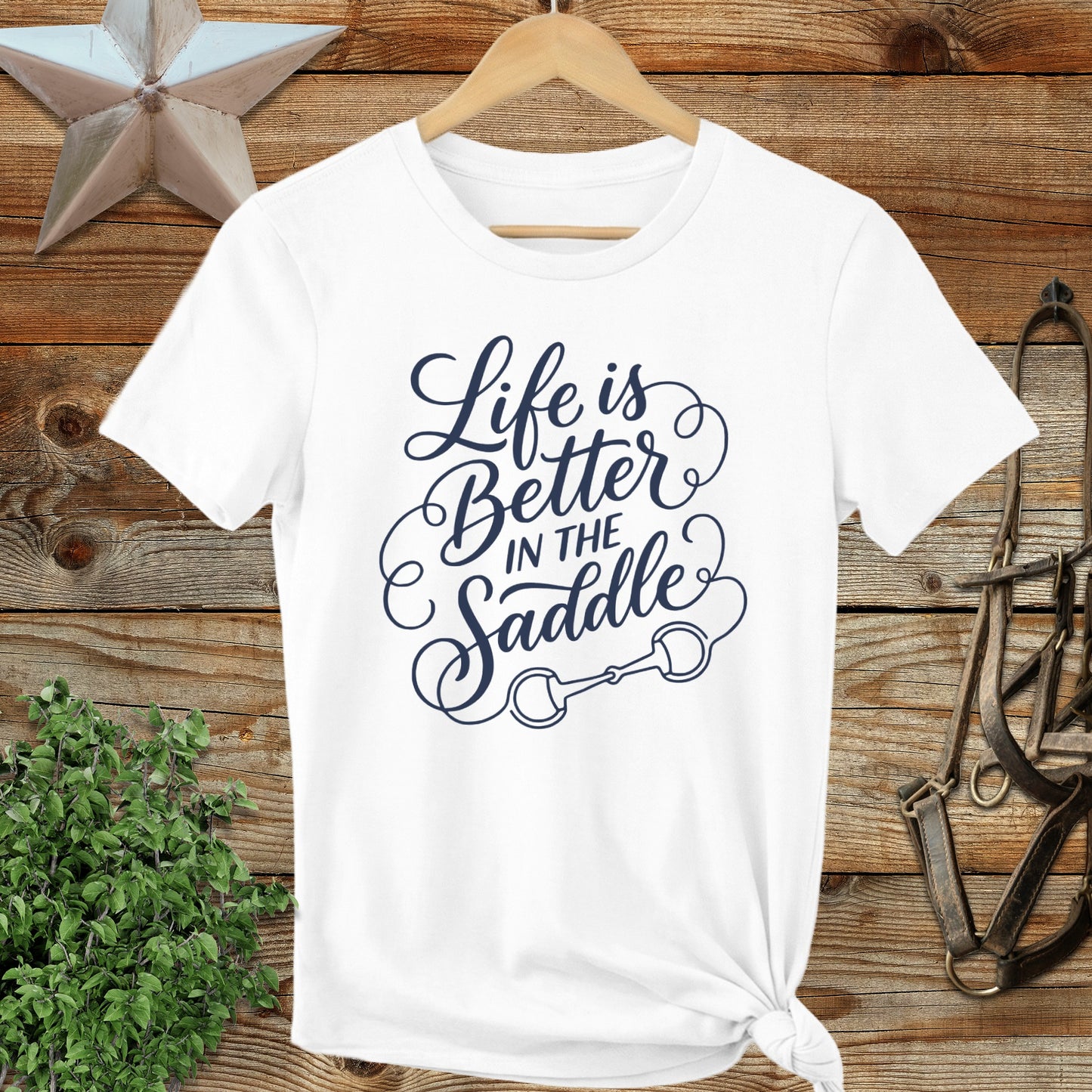 Better in the Saddle Ladies Tee