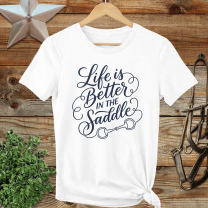 Better in the Saddle Ladies Tee