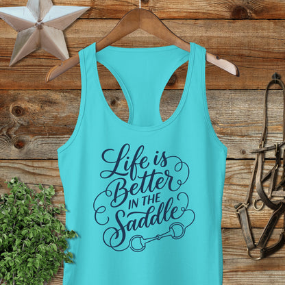 Better in the Saddle Racerback Tank