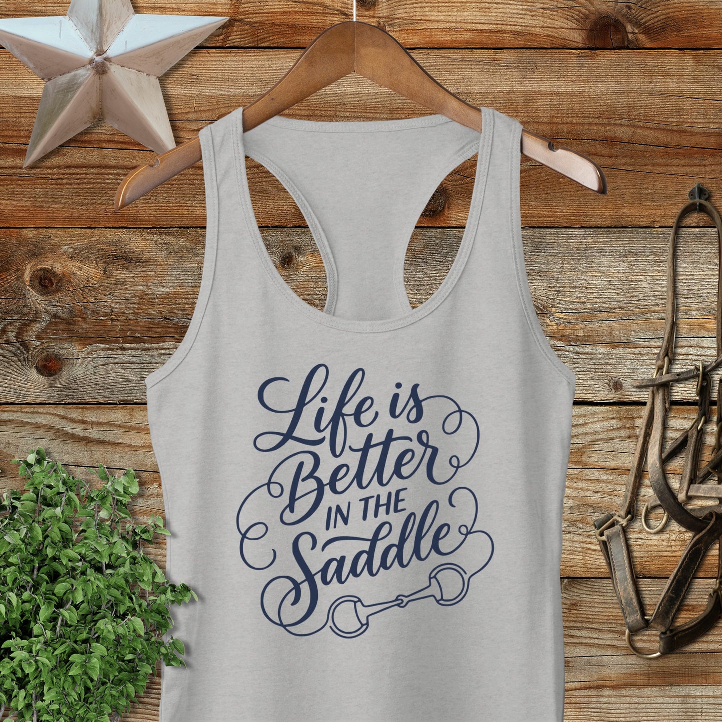 Better in the Saddle Racerback Tank