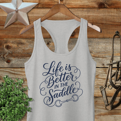 Better in the Saddle Racerback Tank
