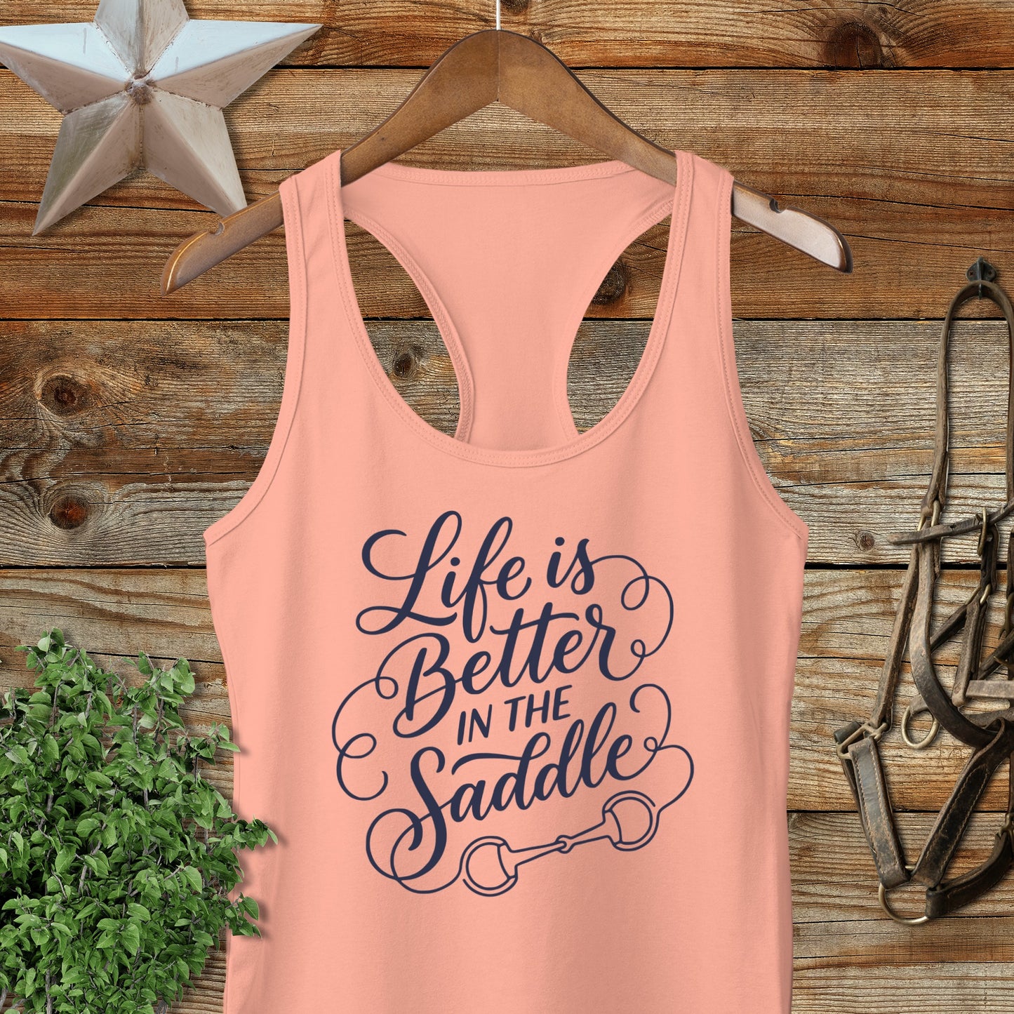 Better in the Saddle Racerback Tank