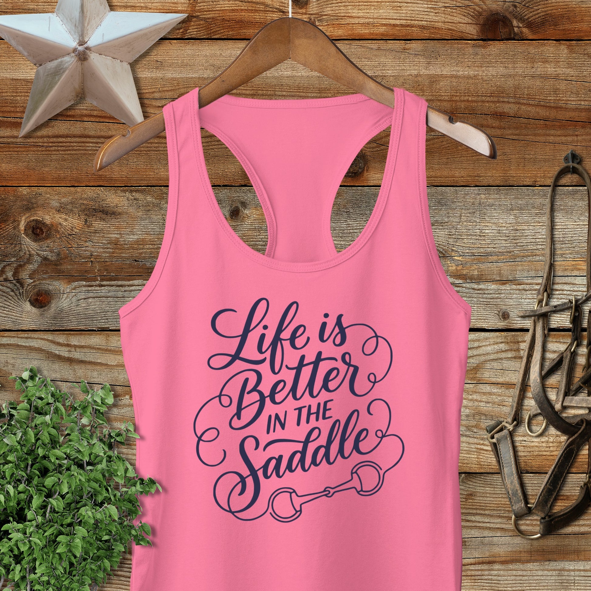 Better in the Saddle Racerback Tank