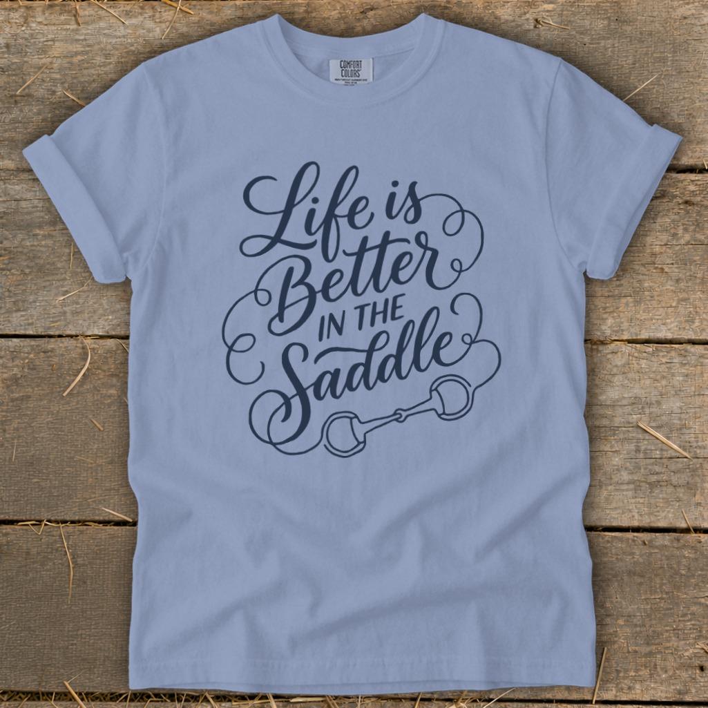 Better in the Saddle Signature Tee