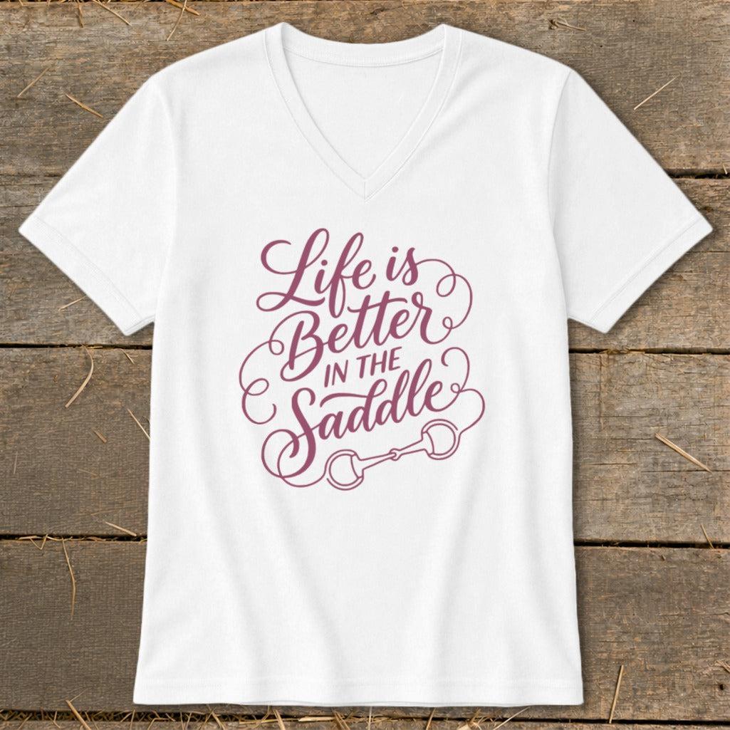 Better in the Saddle V-neck