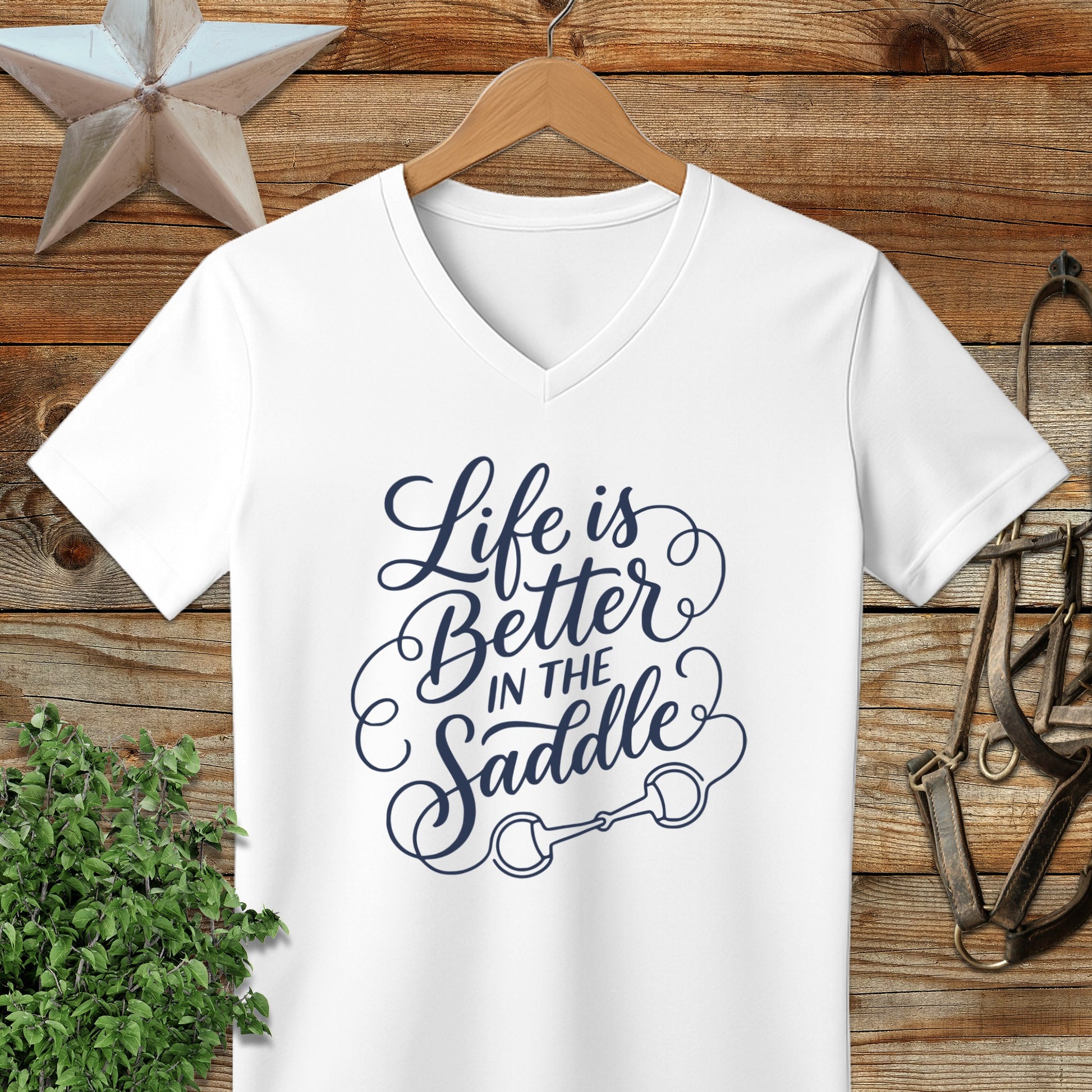 Better in the Saddle V-neck
