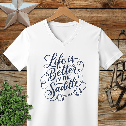 Better in the Saddle V-neck