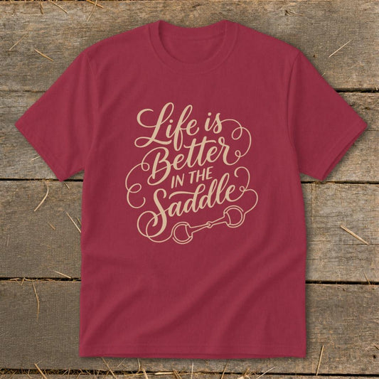 Better in the Saddle Youth Tee