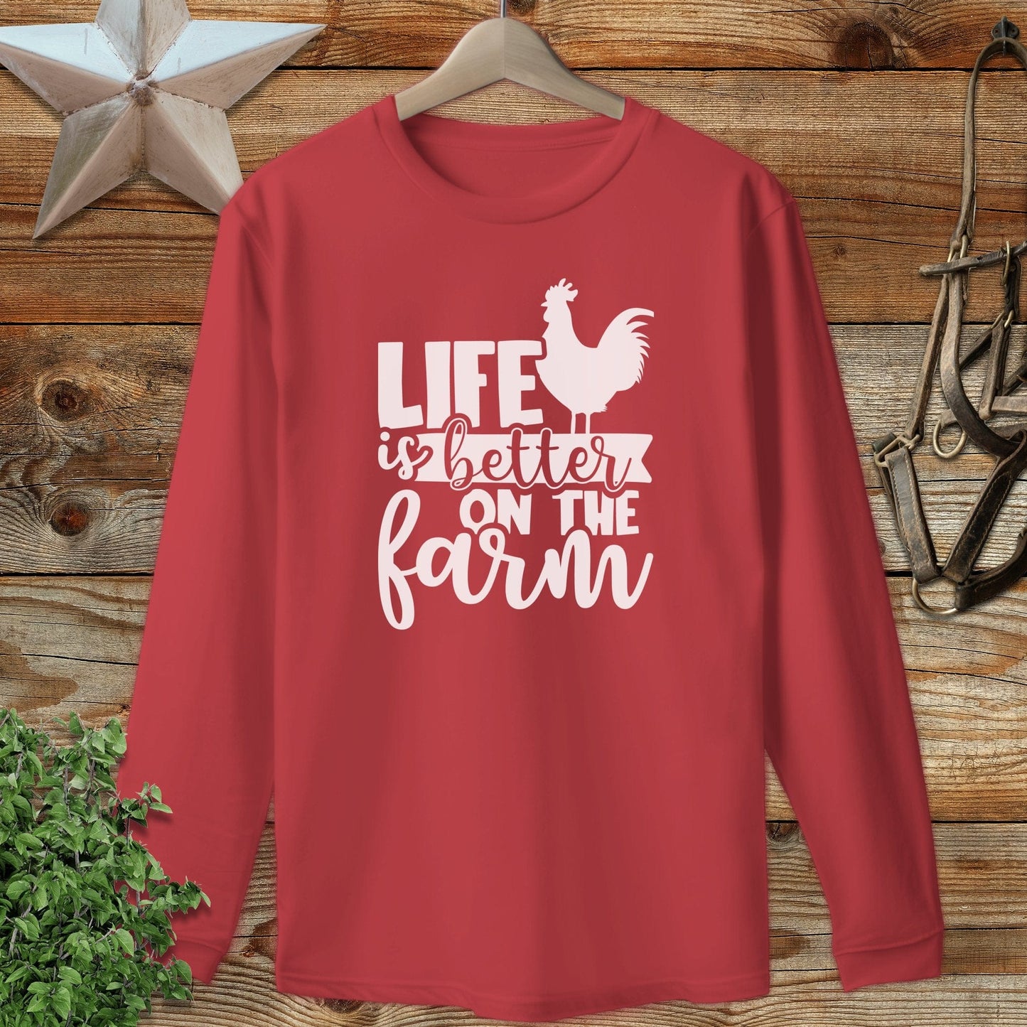 Better on the Farm Long Sleeve Tee